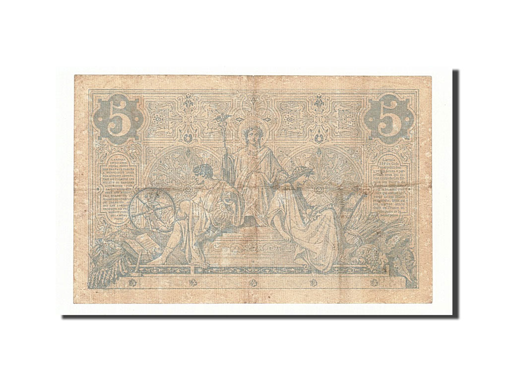 Biljet, Frankrijk, 5 Francs, 1873, 1873-01-09, TB+, Fayette:1.14, KM:60