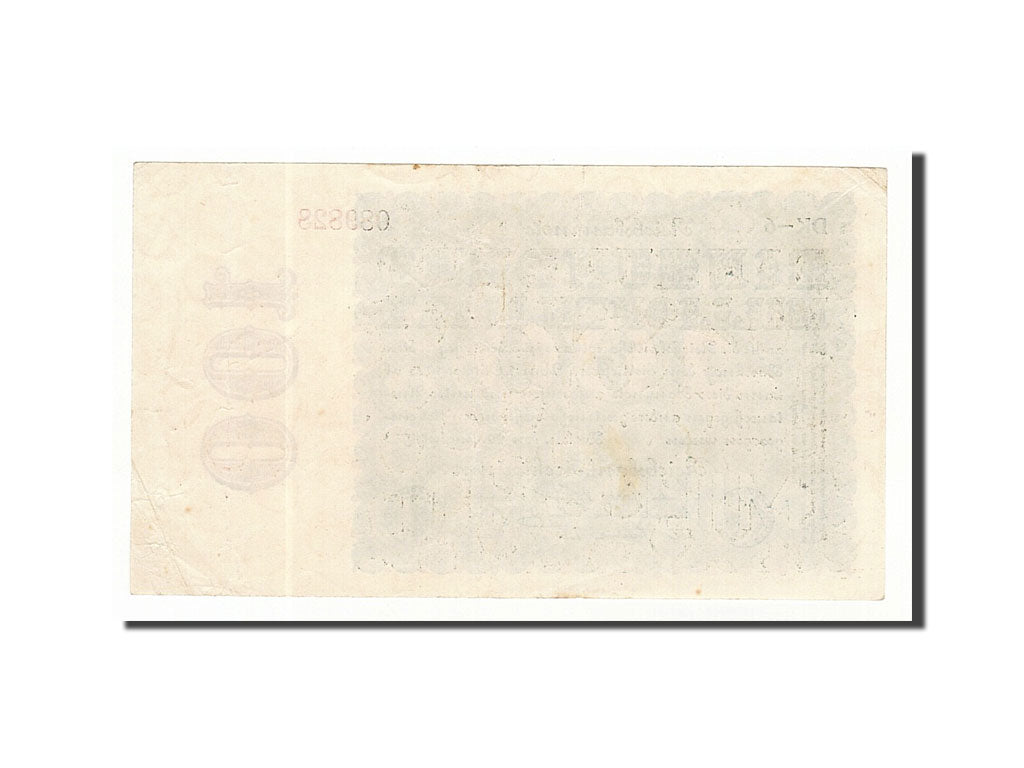 Banknote, Germany, 100 Millionen Mark, 1923, 1923-08-22, KM:107e, AU(50-53)