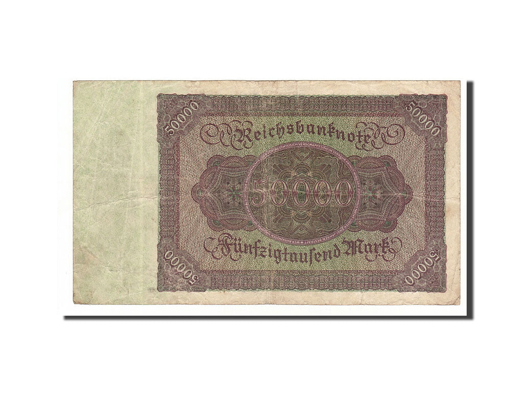 Biljet, Duitsland, 50,000 Mark, 1922, 1922-11-19, KM:80, TB+