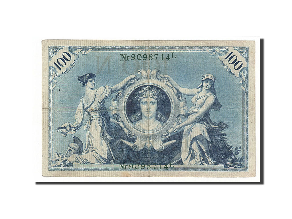 Banconote, Germania, 100 Mark, 1908, KM:34, 1908-02-07, BB