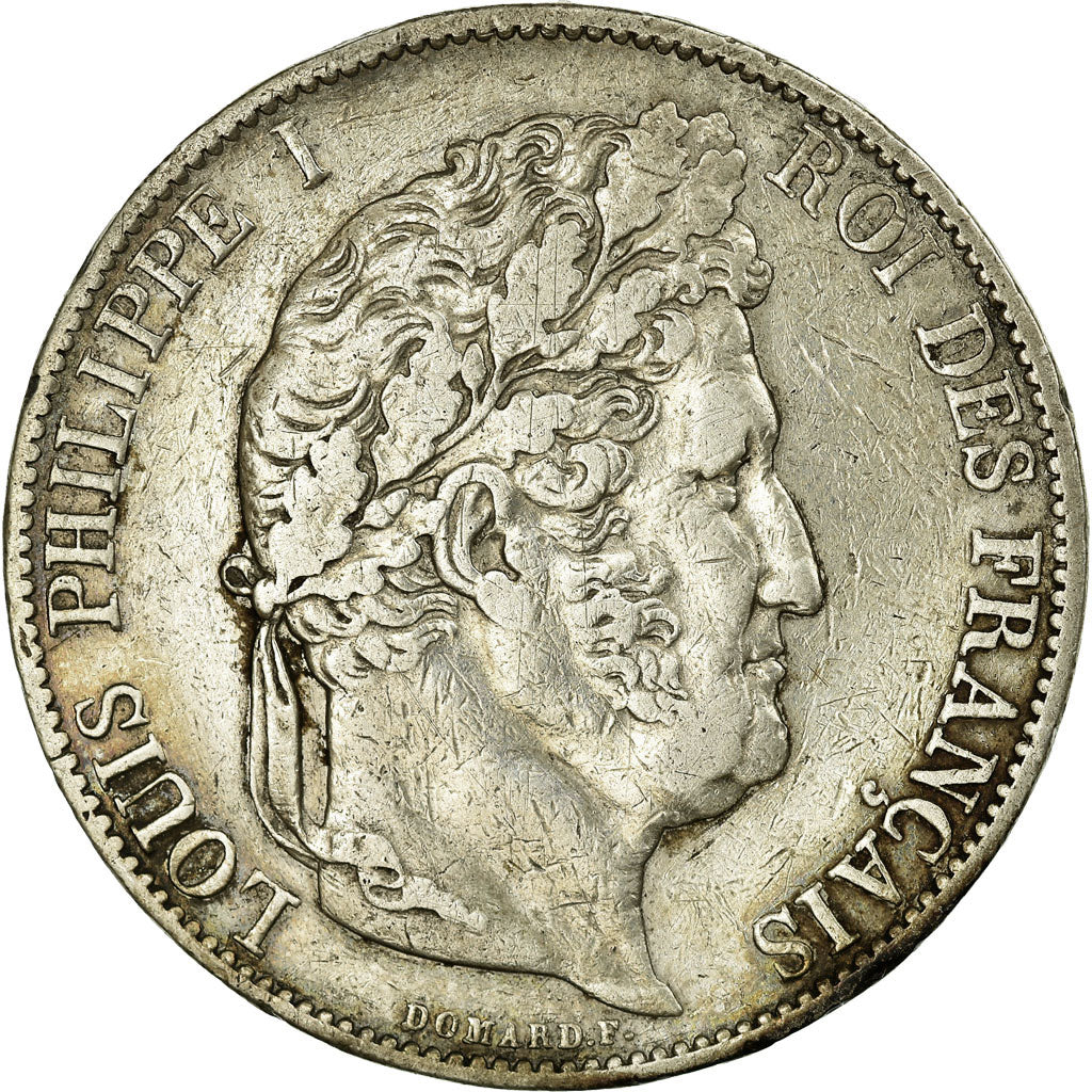 Coin, France, Louis-Philippe, 5 Francs, 1846, Lille, EF(40-45), Silver