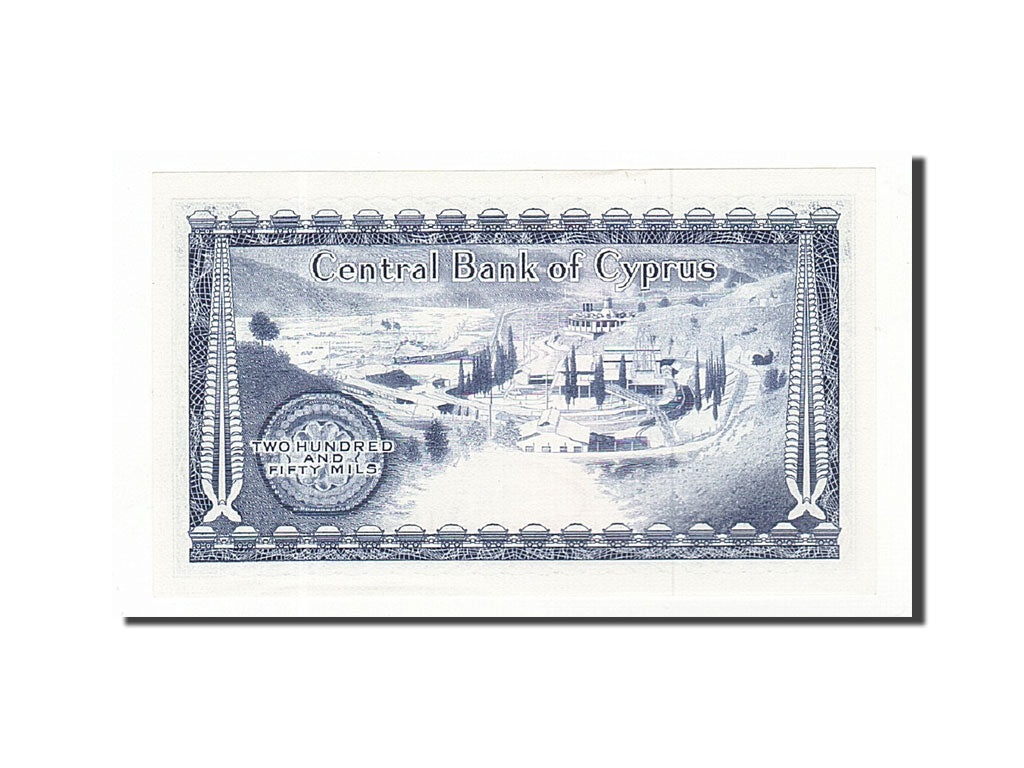 Banknote, Cyprus, 250 Mils, 1982, 1982-06-01, KM:41c, UNC(65-70)