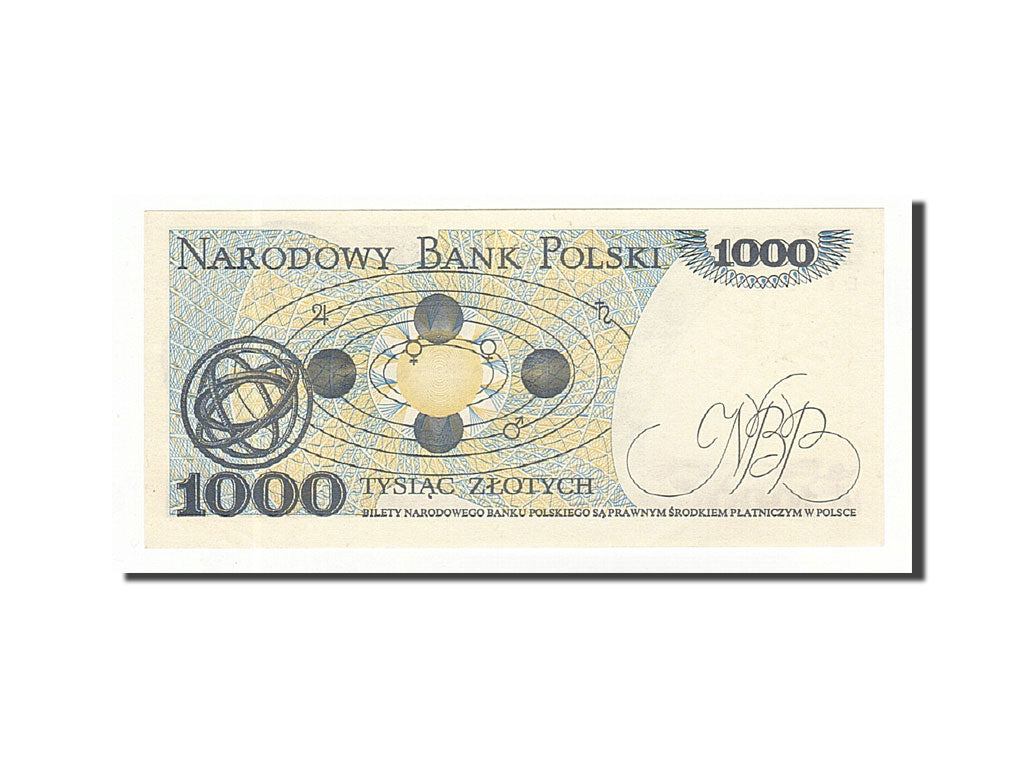Banknote, Poland, 1000 Zlotych, 1982, 1982-06-01, KM:146c, UNC(65-70)