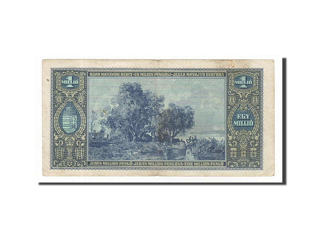 Banknote, Hungary, 1,000,000 Pengö, 1945, 1945-11-16, KM:122, VF(20-25)