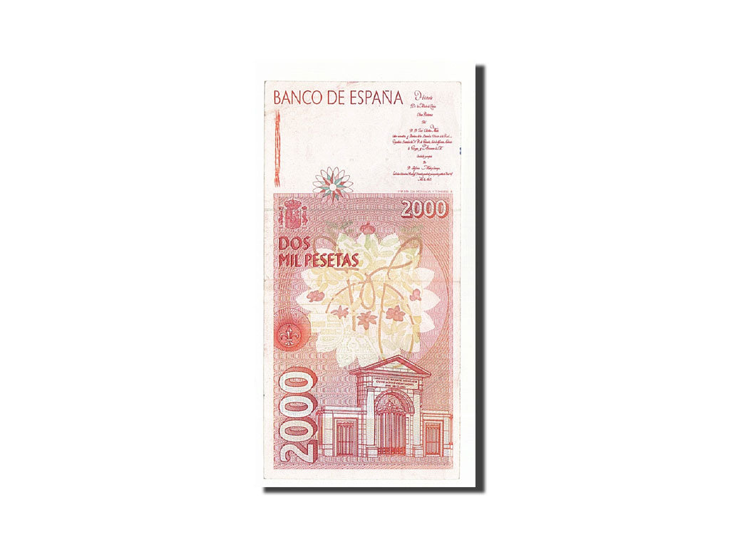 Banconote, Spagna, 2000 Pesetas, 1992, KM:162, 1992-04-24, BB