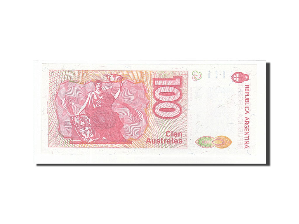 Banknote, Argentina, 100 Australes, Undated (1985-90), Undated, KM:327c, UNC(63)