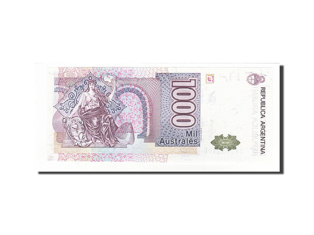 Banknote, Argentina, 1000 Australes, Undated (1988-90), Undated, KM:329b