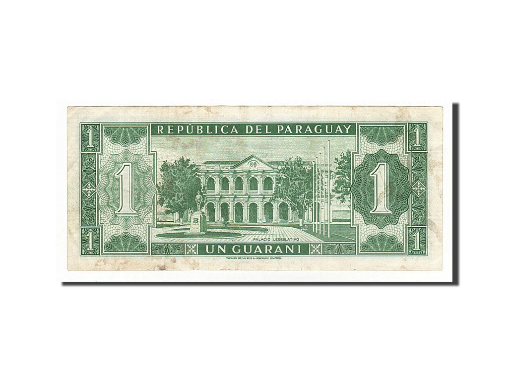 Billete, 1 Guarani, Undated (1963), Paraguay, KM:193a, Undated, MBC