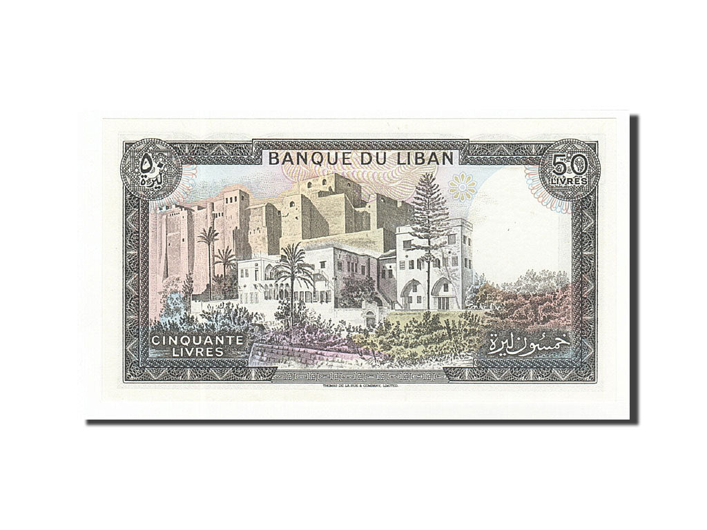 Geldschein, Lebanon, 50 Livres, 1985, 1985, KM:65c, UNZ