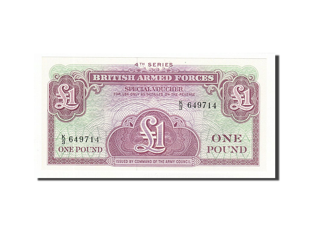 Banconote, Gran Bretagna, 1 Pound, Undated (1962), KM:M36a, Undated, FDS