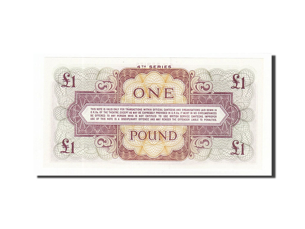 Banconote, Gran Bretagna, 1 Pound, Undated (1962), KM:M36a, Undated, FDS