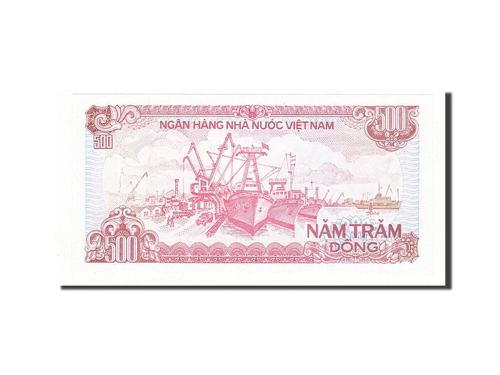 Billet, Viet Nam, 500 D<ox>ng, 1988, 1988, KM:101a, NEUF