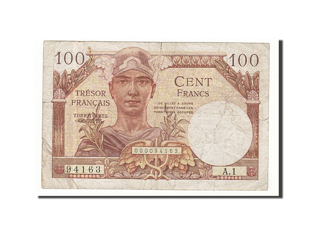 Banknote, France, 100 Francs, 1947, Undated, VF(30-35), Fayette:VF 32.1, KM:M9