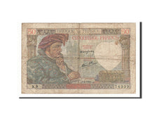 Biljet, Frankrijk, 50 Francs, 1940, 1940-06-13, B+, Fayette:19.1, KM:93