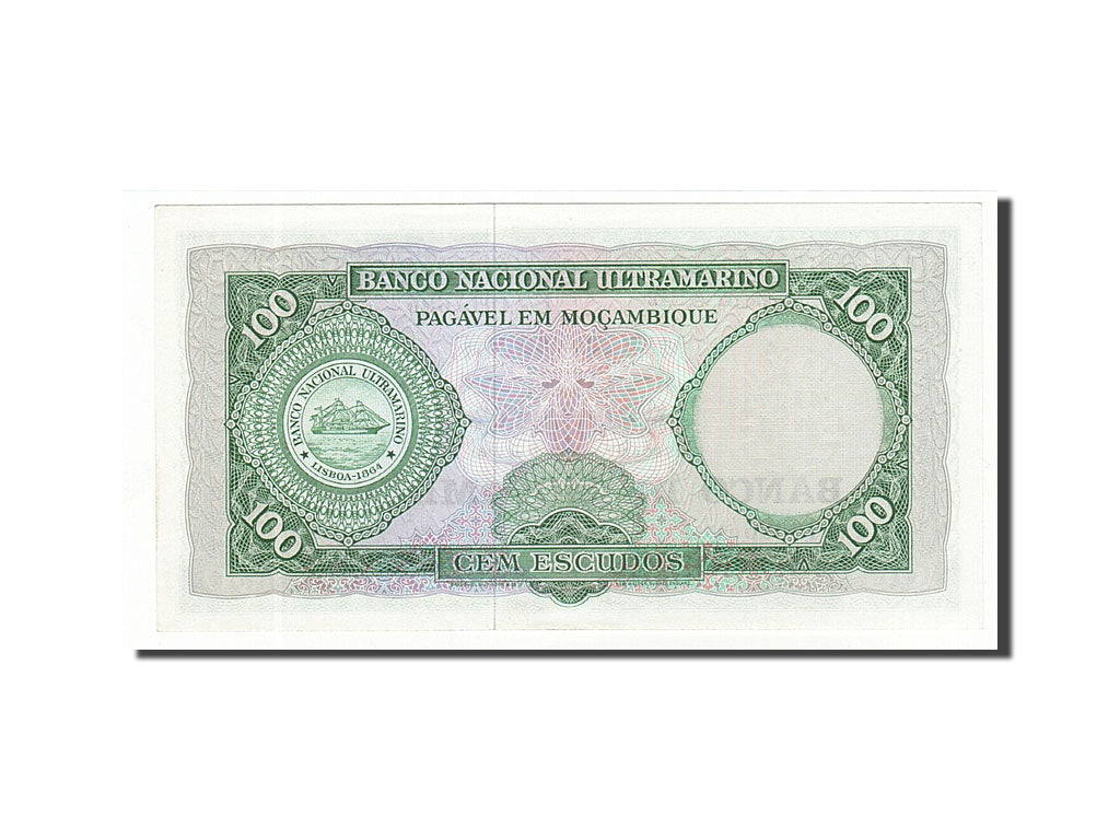 Billet, Mozambique, 100 Escudos, 1976, Undated, KM:117a, NEUF