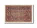 Banknote, Germany, 20 Mark, 1918, 1918-02-20, KM:57, VF(20-25)