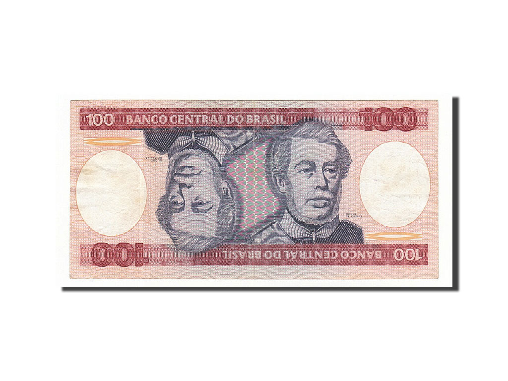 Banknote, Brazil, 100 Cruzeiros, 1981-1985, Undated (1984), KM:198b, EF(40-45)
