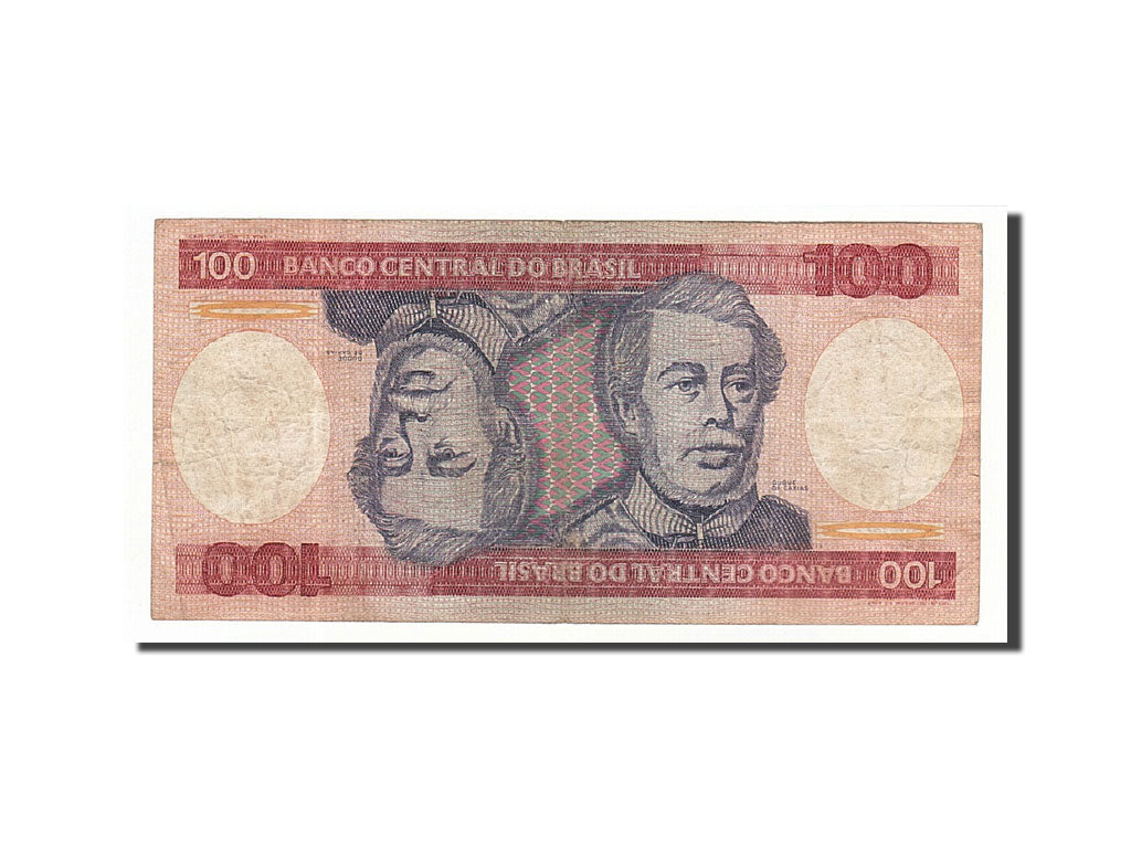 Geldschein, Brasilien, 100 Cruzeiros, 1981-1985, Undated (1984), KM:198b, S