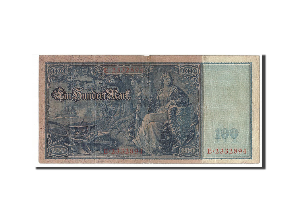 Banknote, Germany, 100 Mark, 1910, 1910-04-21, KM:42, EF(40-45)