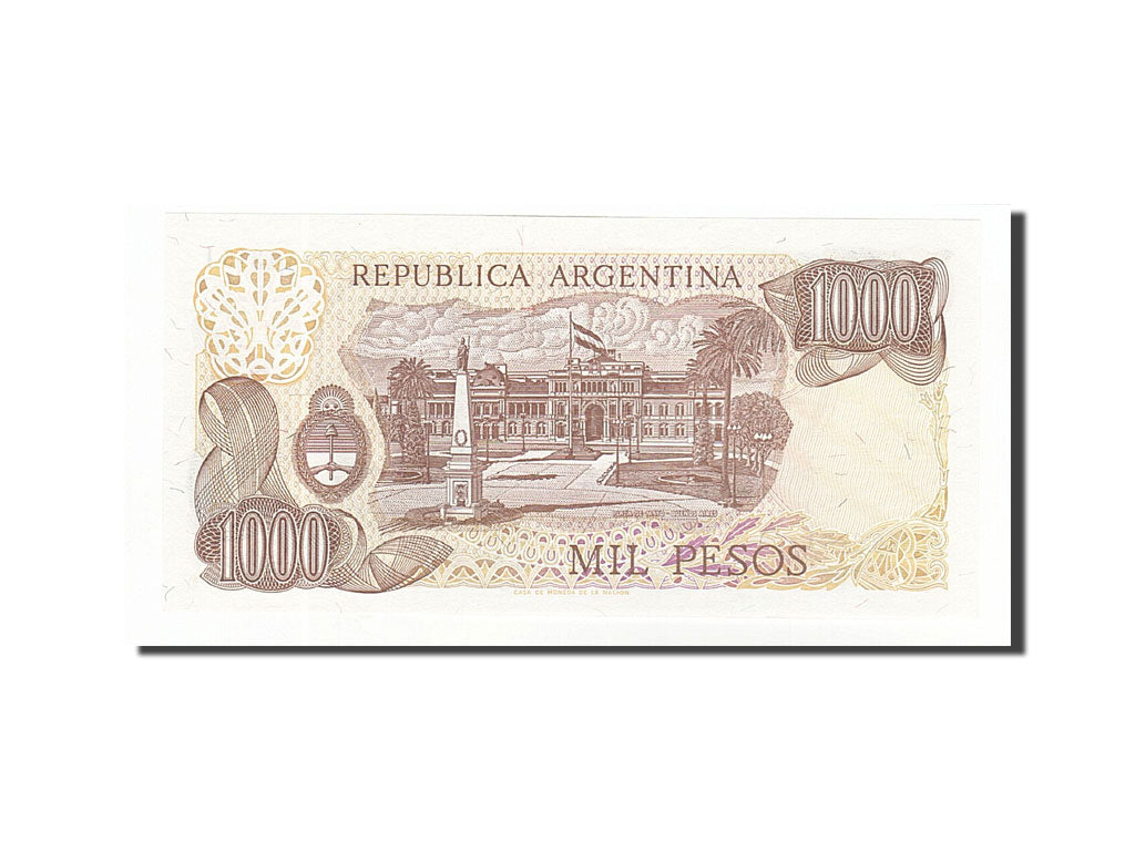 Banknote, Argentina, 1000 Pesos, 1976-1983, Undated, KM:304d, UNC(65-70)