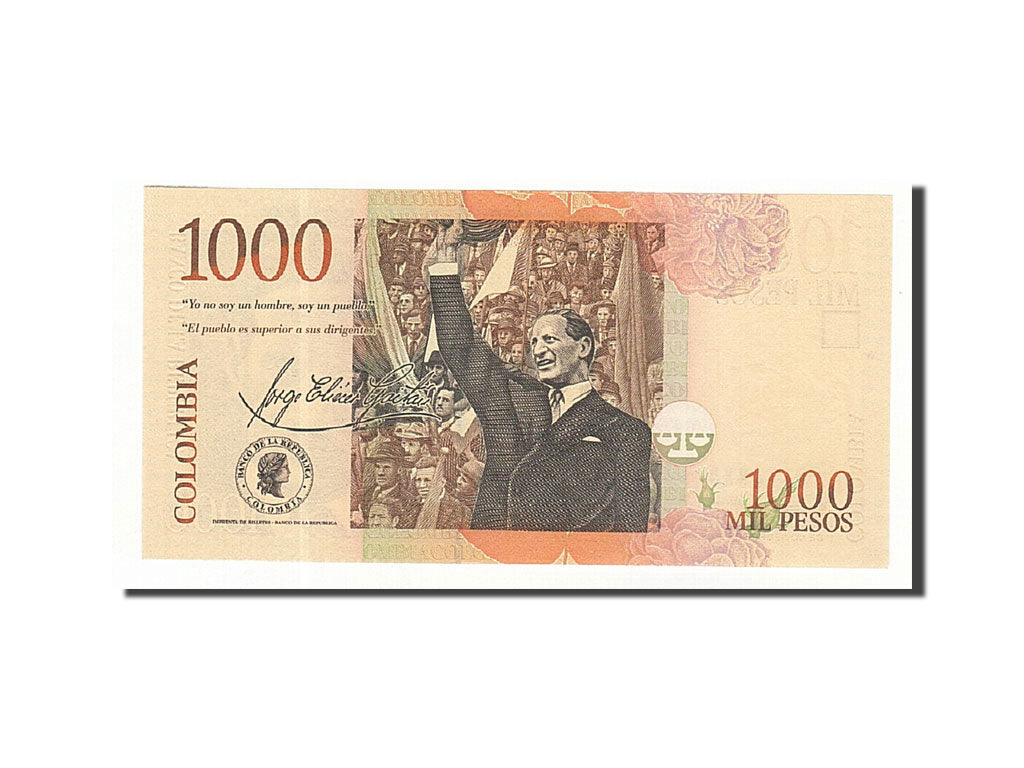 Banknote, Colombia, 1000 Pesos, 2005, 2005-11-01, KM:456a, UNC(65-70)
