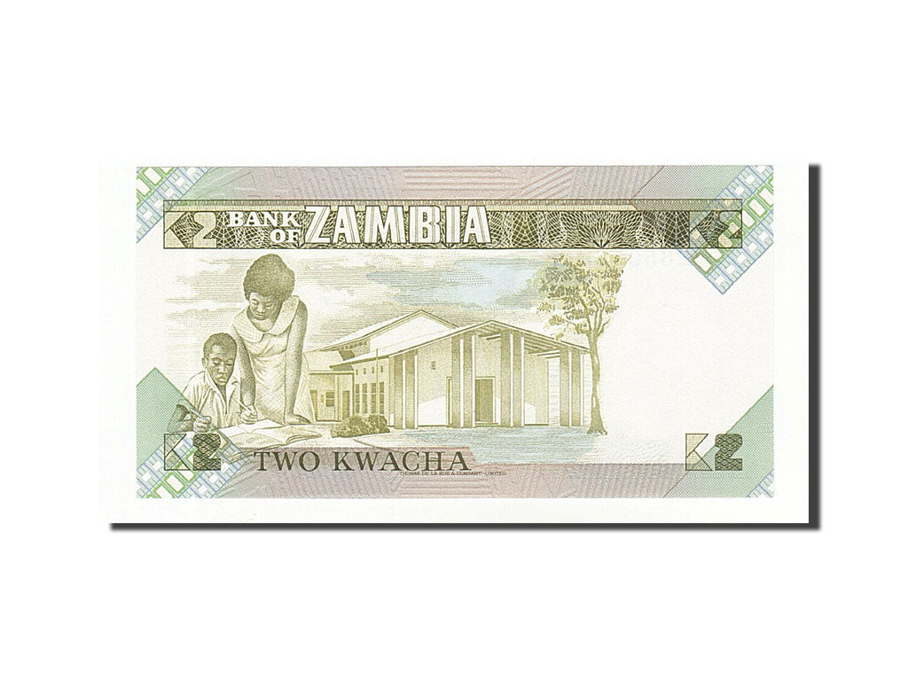 Banknote, Zambia, 2 Kwacha, 1980-1988, Undated, KM:24c, UNC(65-70)