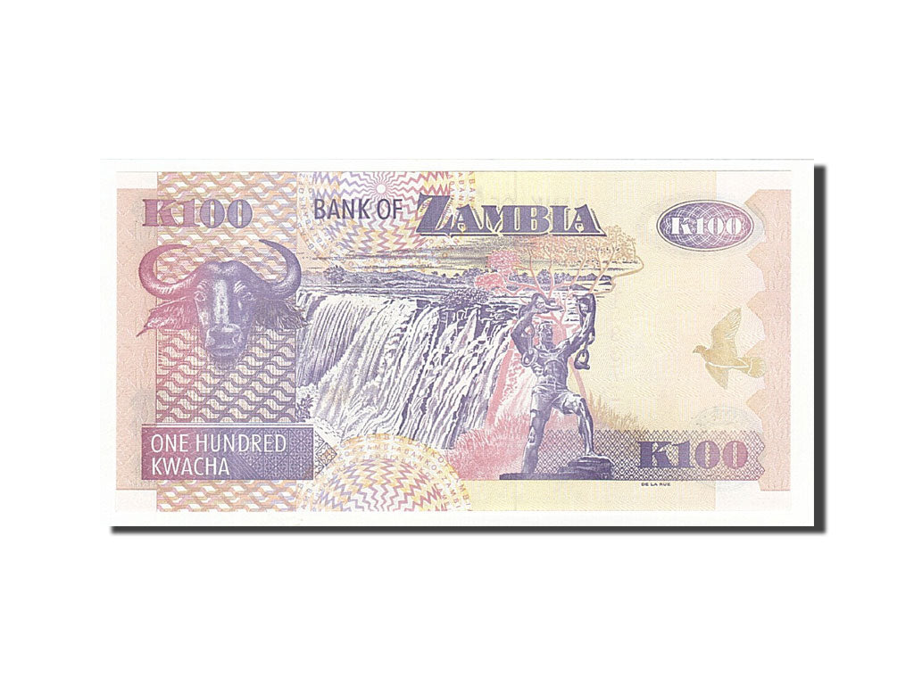 Banknote, Zambia, 100 Kwacha, 1996, 2009, KM:38h, UNC(65-70)