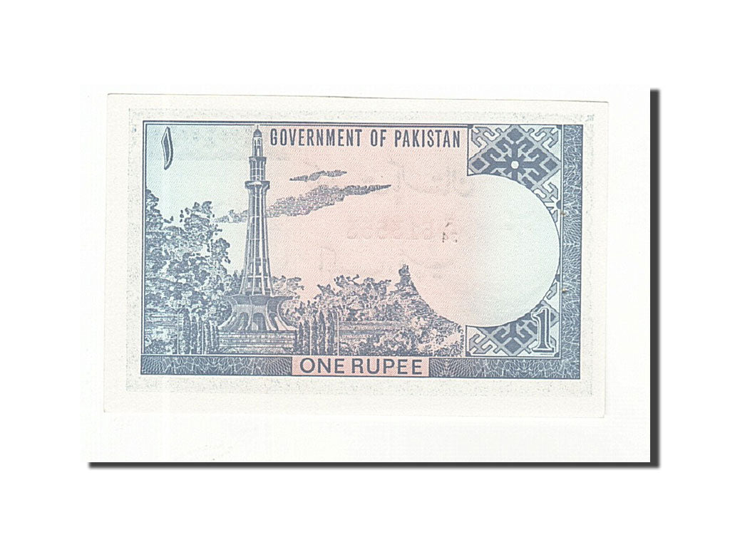 Banknote, Pakistan, 1 Rupee, 1975-1981, Undated, KM:24a, UNC(65-70)