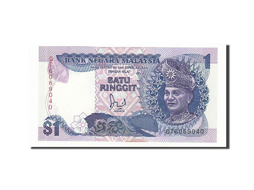 Geldschein, Malaysia, 1 Ringgit, 1986-1995, Undated, KM:27A, UNZ