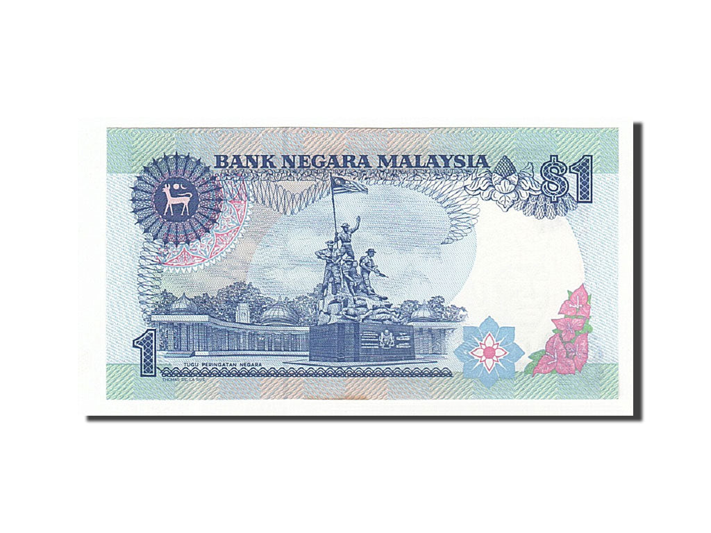 Geldschein, Malaysia, 1 Ringgit, 1986-1995, Undated, KM:27A, UNZ