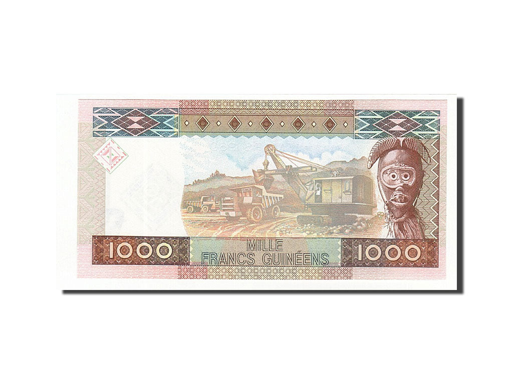 Banknote, Guinea, 1000 Francs, 2010, 2010-03-01, KM:43, UNC(65-70)