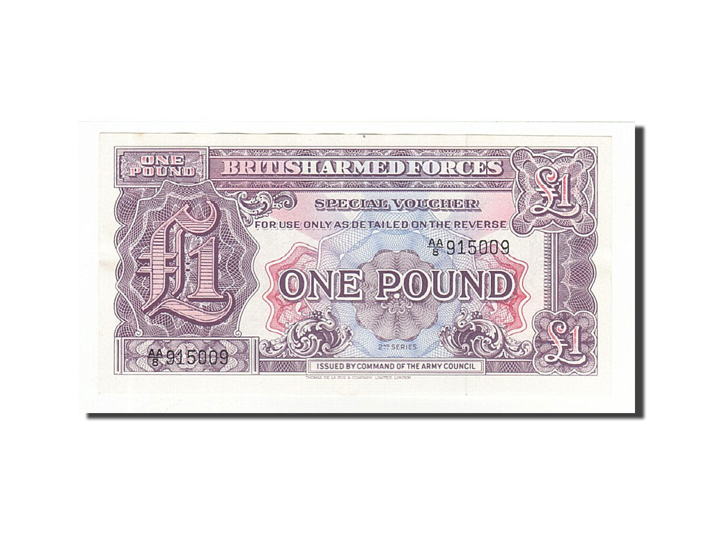 Banconote, Gran Bretagna, 1 Pound, 1948, KM:M22a, Undated, SPL