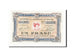 Banknote, Pirot:124-14, 1 Franc, France, UNC(63), Troyes
