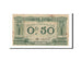Banknote, Pirot:2-1, 50 Centimes, 1914, France, EF(40-45), Agen