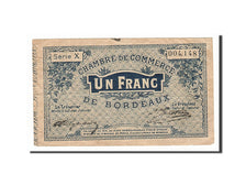 Banknote, Pirot:30-2, 1 Franc, 1914, France, EF(40-45), Bordeaux