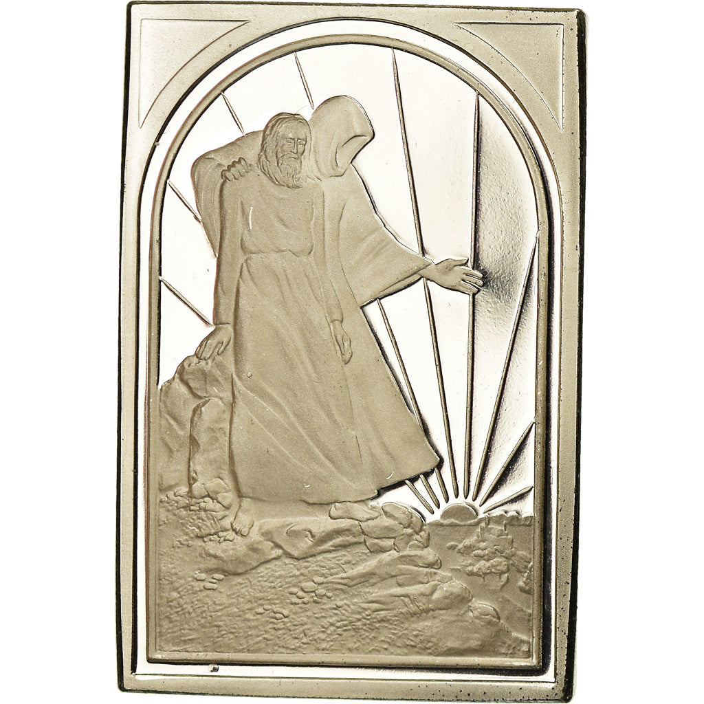 Vatican, Medal, Institut Biblique Pontifical, Matthieu 4:10, Religions &