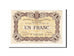 Geldschein, Frankreich, Epinal, 1 Franc, 1920, SS+, Pirot:56-10