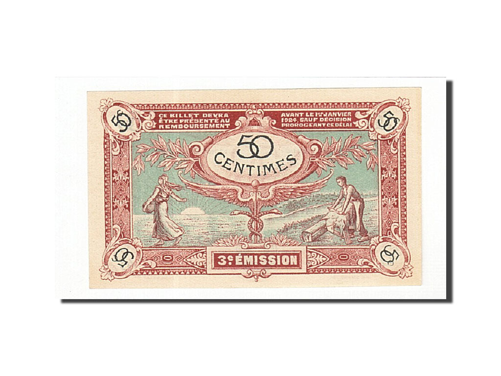 Billet, France, Niort, 50 Centimes, 1920, NEUF, Pirot:93-6