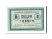 Geldschein, Frankreich, Amiens, 2 Francs, 1920, UNZ-, Pirot:7-53