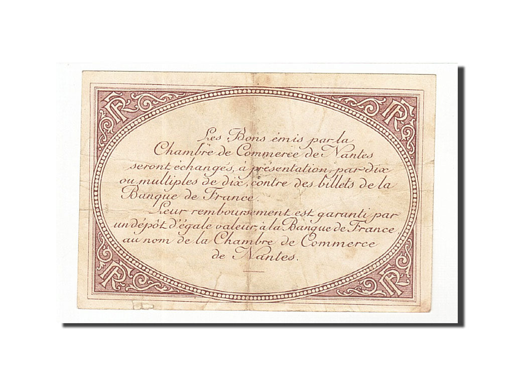 Banknote, Pirot:88-5, 1 Franc, France, AU(50-53), Nantes