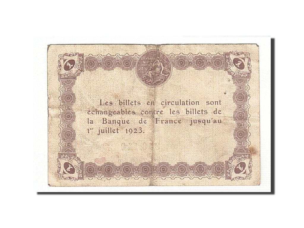 Billete, 1 Franc, Pirot:56-5, 1920, Francia, MBC, Epinal