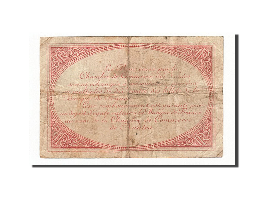 Banknote, Pirot:88-3, 50 Centimes, France, VF(30-35), Nantes
