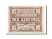 Banknot, Francja, Lille, 10 Centimes, UNC(65-70), Pirot:94-2