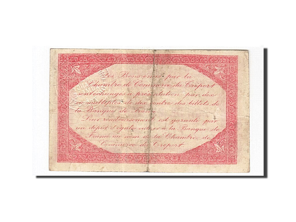 Banconote, Pirot:71-23, BB, Le Tréport, 25 Centimes, 1916, Francia