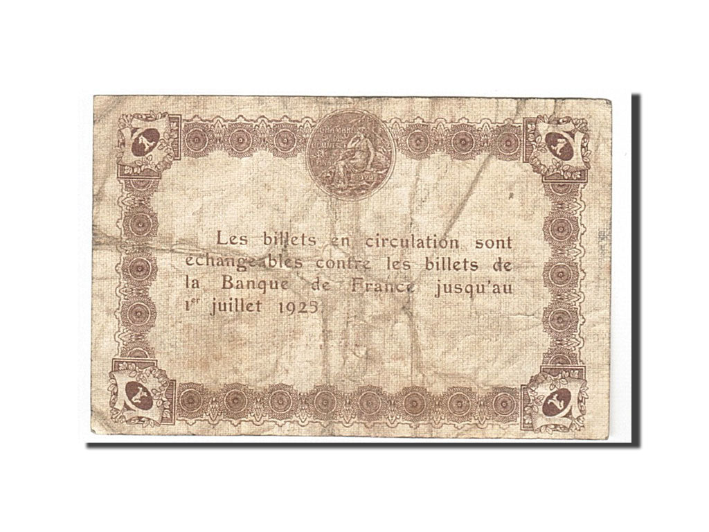 Banknot, Francja, Epinal, 1 Franc, 1921, VF(30-35), Pirot:56-14