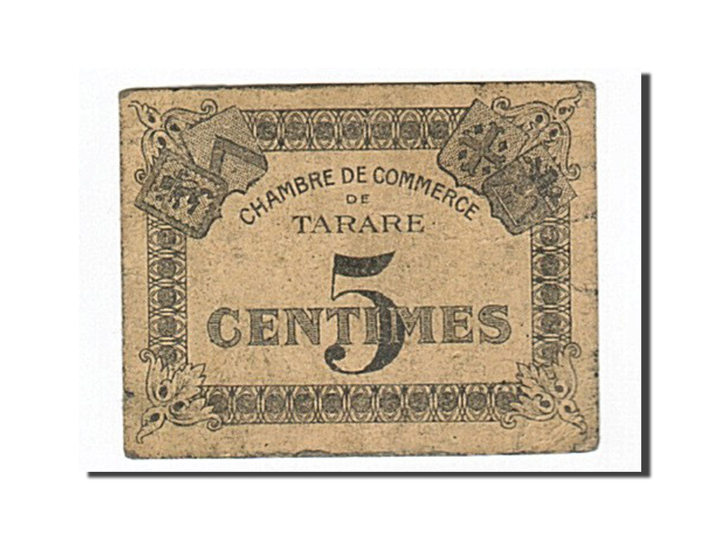Banknote, Pirot:119-38, 5 Centimes, France, EF(40-45), Tarare