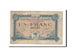 Banknote, Pirot:120-18, 1 Franc, 1917, France, EF(40-45), Tarbes