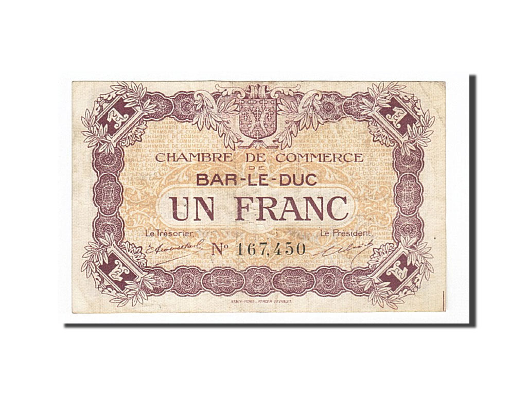Francia, Bar-le-Duc, 1 Franc, BB, Pirot:19-8