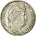 Coin, France, Louis-Philippe, 25 Centimes, 1845, Rouen, AU(55-58), Silver