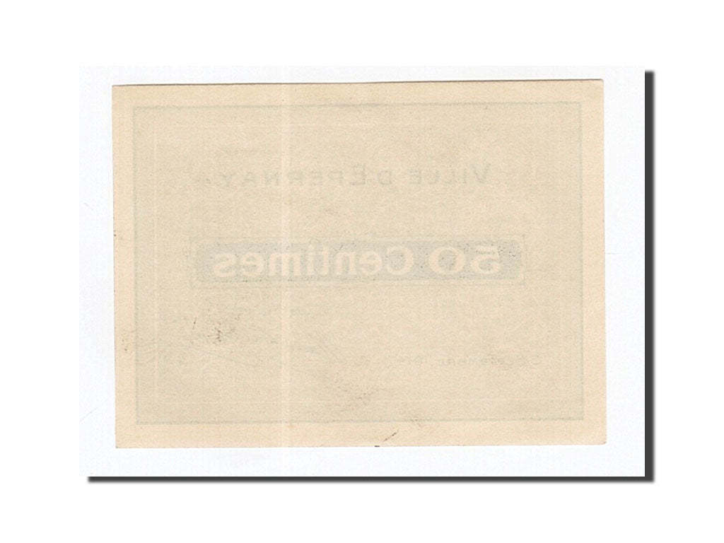 Biljet, Pirot:51-15, 50 Centimes, 1914, Frankrijk, SPL, Epernay